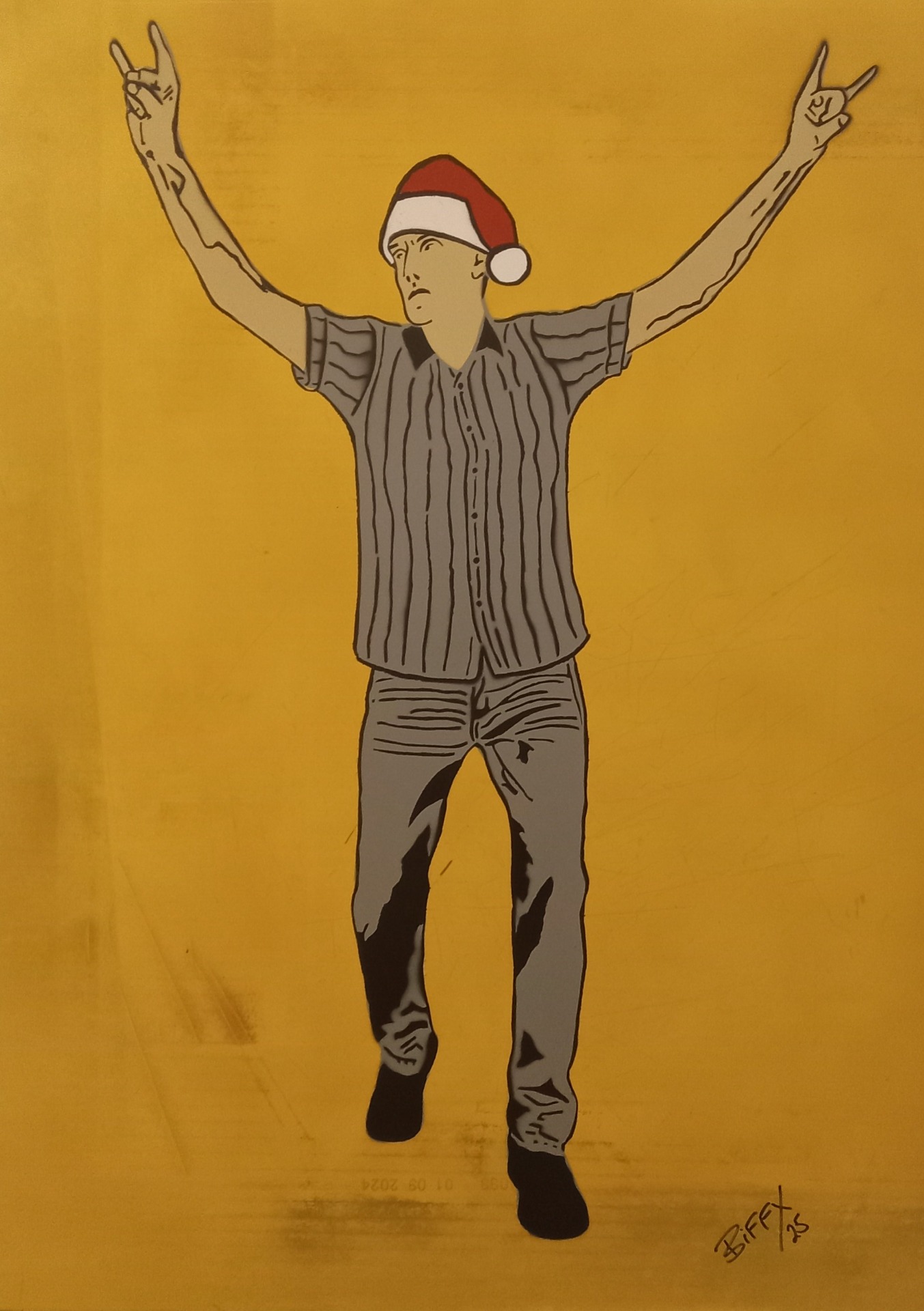 Festive Lets Party artwork by biffx ( This one was stolen )