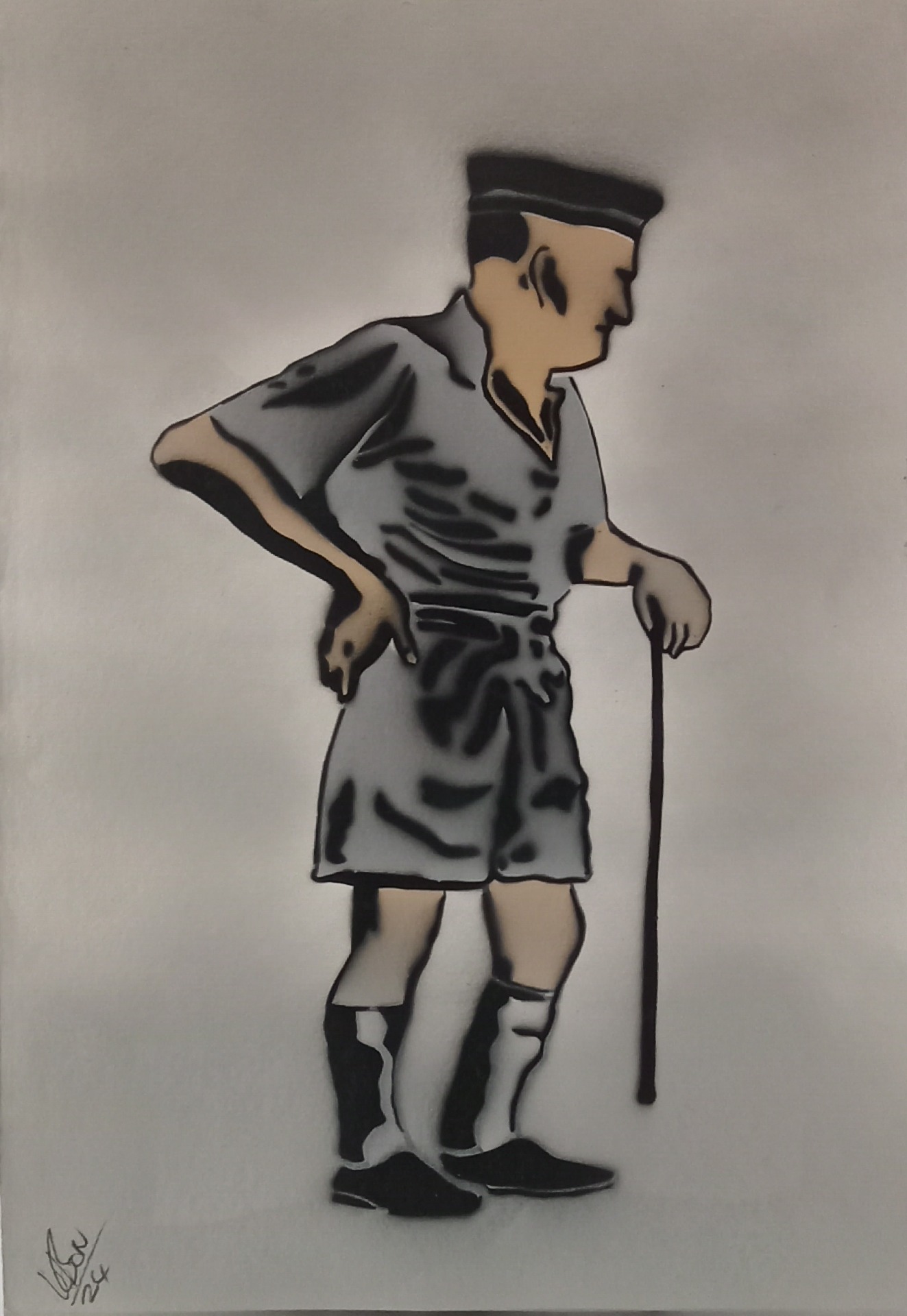 Artwork by biffx, signed leBON 